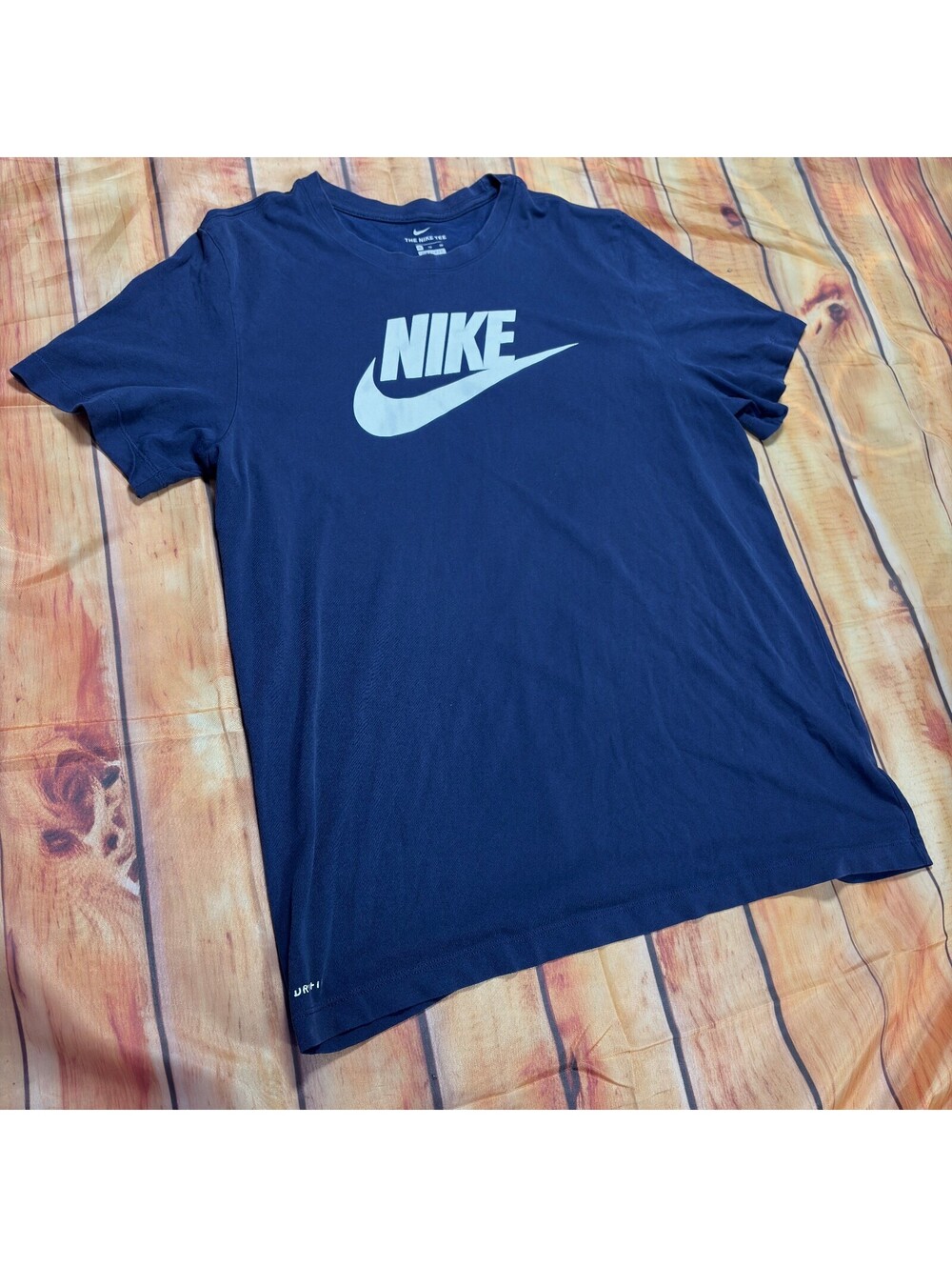 Nike Dri-Fit Navy Logo T-Shirt